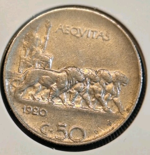 Italia centesimi 1920 - italia,