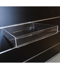 VASCHETTA CONTENITORE IN PLEXIGLASS PER PANNELLO DOGATO Dim. 300 x 160 x 35 mm