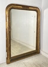 ANTICA GRANDE CAMINIERA SPECCHIERA MURO 1800 LUIGI FILIPPO SPECCHIO LEGNO NOCE