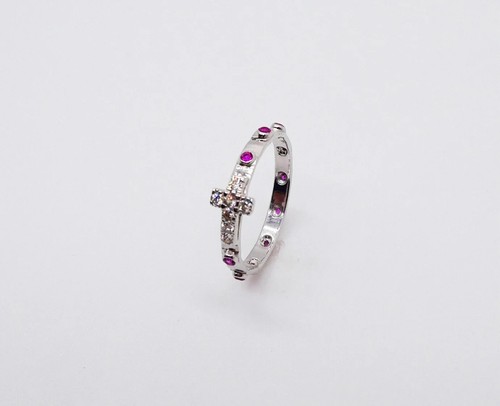 Anello rosario con - anello,