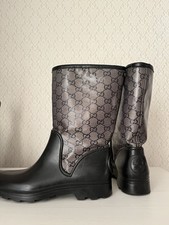 Stivali da pioggia Gucci GG