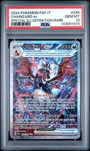 Pokemon psa charizard ex - 10,