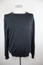 RALPH LAUREN MAGLIONE UOMO TG. M MAN SWEATER CASUAL  100% LANA WOOL