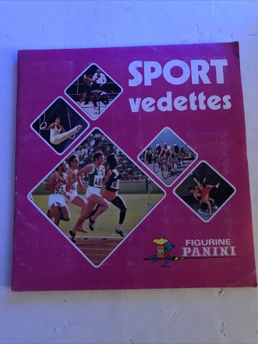 Album sport vedette panini - album,