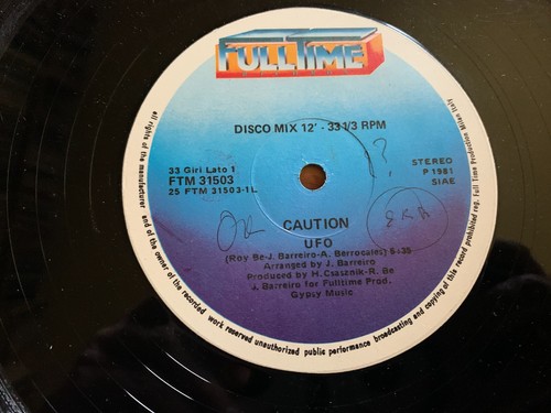 Caution ufo disco mix - caution, –