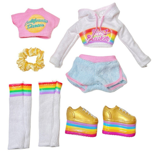 Lotto calze rainbow high bella - rainbow,
