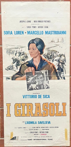 Locandina girasoli ed it - i, 1°ed.it