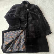Cappotto lungo Saga visone