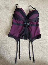 Topmelon 4x bustier viola nero