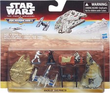 Star wars micromachines gold - star,