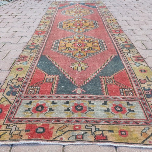 Tappeto runner lana orientale
