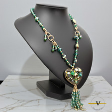 COLLANA DONNA CON CUORE COLORE