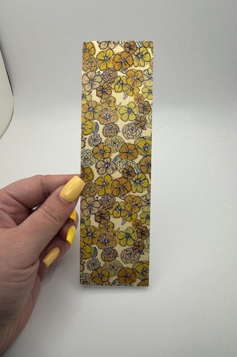Yellow flower pattern - flower,