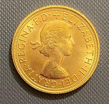 STERLINA ORO Elisabetta II