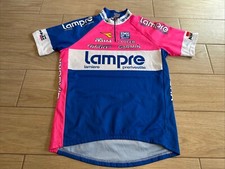 SANTINI Team Lampre Maglia Ciclismo vintage Sz.XL