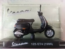 Modellino Nero Moto Vespa 125