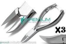 3x Taglierina Pedicure Unghie