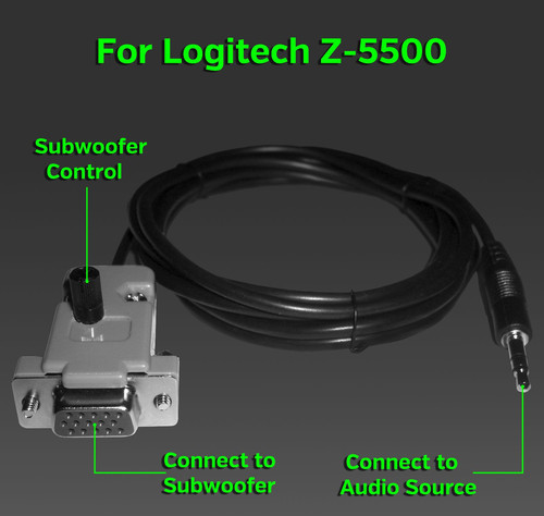 Logitech 5500 control pod - logitech, z-5500