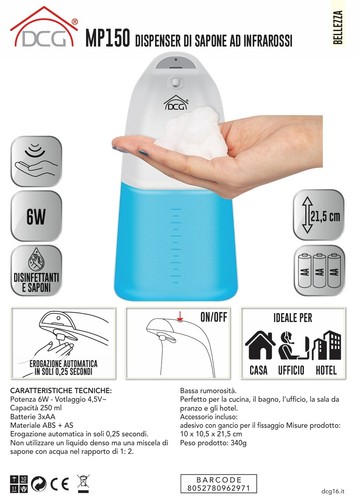 Dispenser sapone gel - dispenser,
