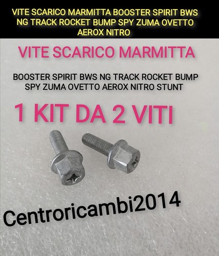 Vite scarico marmitta booster - vite,