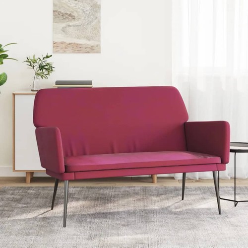 Vidaxl panca rosso vino - panca,