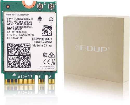 Scheda wifi intel ax210 - scheda,