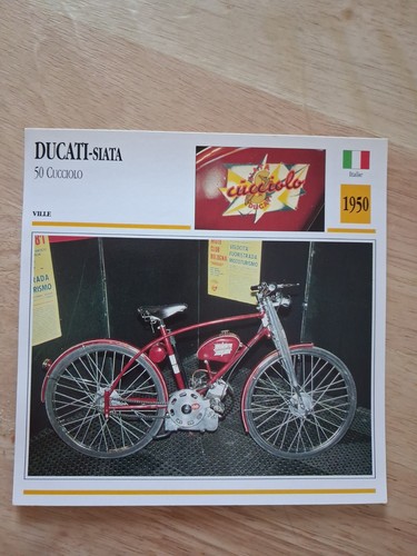 Ducati siata cucciolo 1950 - siata,