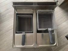Friggitrice a Gas professionale 2 vs Lt  8+8 per pub bar paninoteche ristoranti