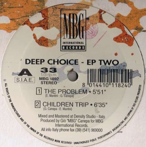 Deep choice two 12 - ep,