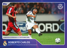✅ Topps Champions League - Celebrazione 30 Stagioni #78 Roberto Carlos Real Madrid