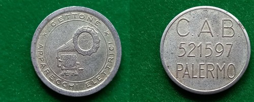 Gettone token jeton - gettone, vintage