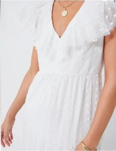 Maxi abito bianco tuckernuck - abito,