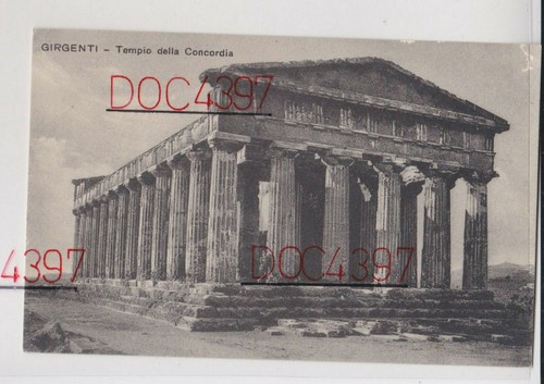 Girgenti agrigento tempio - girgenti,