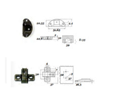 BASE BASETTE CERNIERA PER