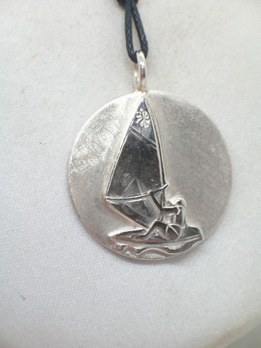 Windsurf ciondolo in argento - in,
