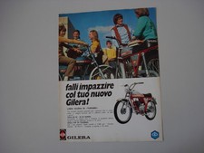 advertising Pubblicità 1972 MOTO GILERA 50 4V/50 4V SUPER/7HP 5V TOURING
