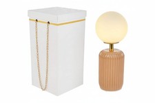 Lampada da tavolo led in vetro