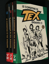 LE COPERTINE DI TEX GIGANTE 1958/2018 3 LIBRI COLLEZIONE COMPLETA COME NUOVI