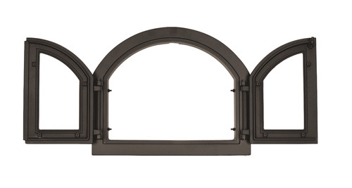 Porta ghisa forno a - porta,
