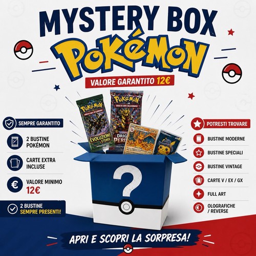 Pokemon mystery booster pack - booster,