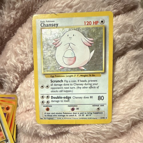 Pokémon chansey 003 - chansey, 003/102