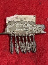 Lakota preghiera al bufalo nativo argento 925 