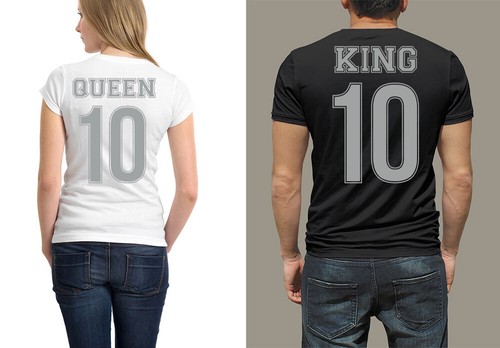 Coppia shirt king - king, uomo