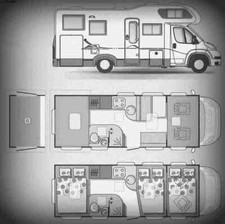adria coral a 660 sp disegno