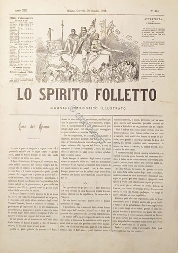 Giornale umoristico illustrato - giornale,