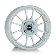 4 cerchi in lega NAD MAK XLR 7x16 4x108 ET 45 GLOSS WHITE per FORD MAZDA
