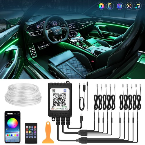 Led striscia interno auto - 10,