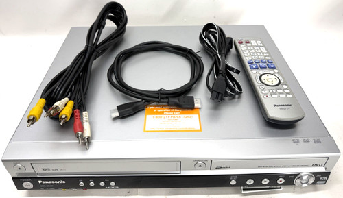 Panasonic dmr es46v vhs - panasonic, vcr