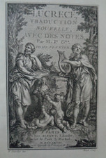 1768 LUCRECE RERUM NATURA en