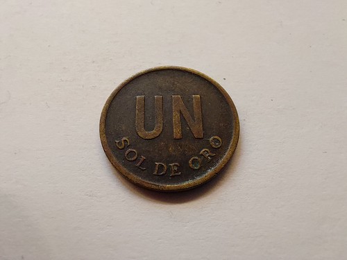 Perù sol oro 1975 - perù,